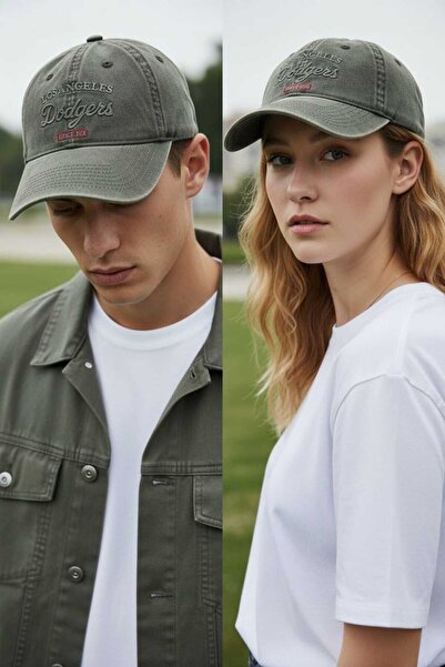 Aware Time Unisex Özle Washed Denim Cap Hat