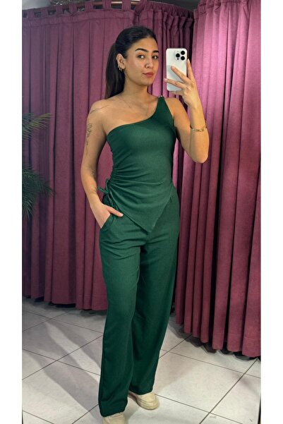 inci bayan giyim Lavi̇i̇n One Shoulder 2-Piece Set