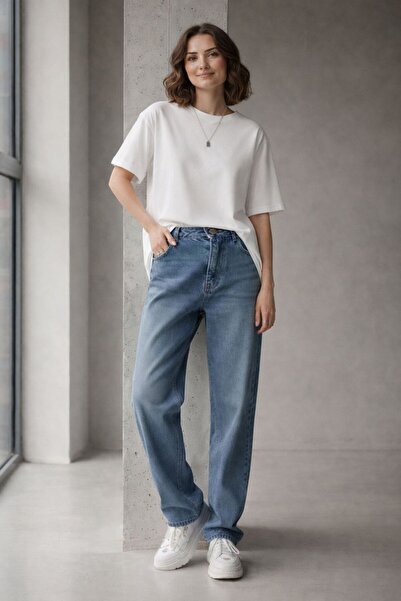 CNG MODA Basic Combed Cotton Modal Relaxed Fit Round T-Shirt