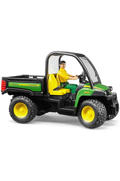 Bruder John Deere Gator XUV 855D din seria profesională cu șofer - 02490