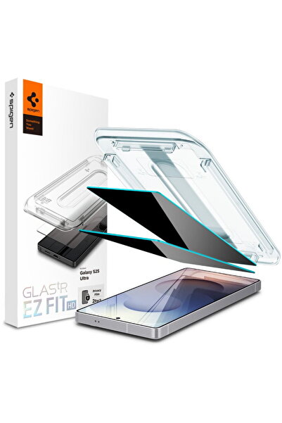 Spigen SZKŁO PRYWATYZUJĄCE GLAS.TR ”EZ FIT” HD 2-PACK GALAXY S25 ULTRA PRIVACY
