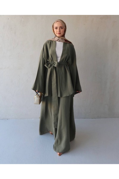 MODA S&S BZLİNE Kimono pantolon ikili takım