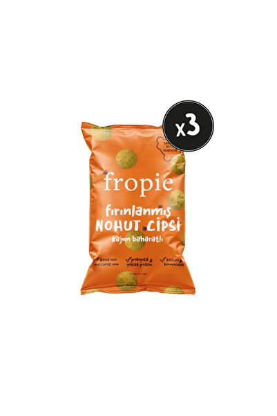 FROPİE Chickpea Chips Spicy Cajun & Probiotic X3
