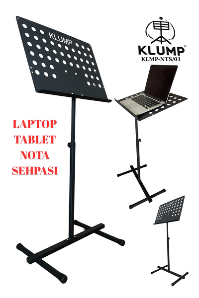 klump KLMP-NTS01 9 Kademeli Şef Tipi Nota Sehpası / Şef Tipi Nota Standı