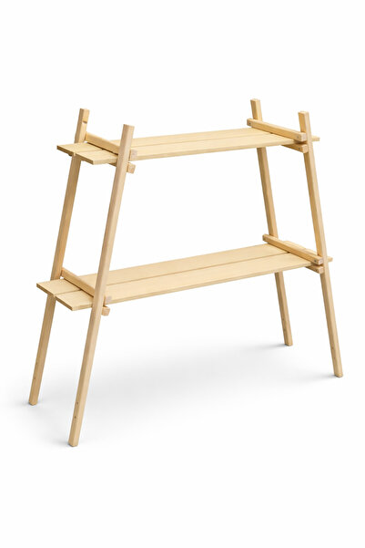 Ersöz ahşap Ahşap raf 2 katlı