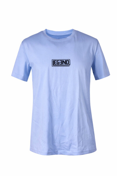 trender 26Y595000004 Light Blue Men's T-Shirt Legend O Neck