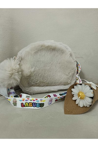 elaa aksesuar Labubu Patterned Child Shoulder Bag
