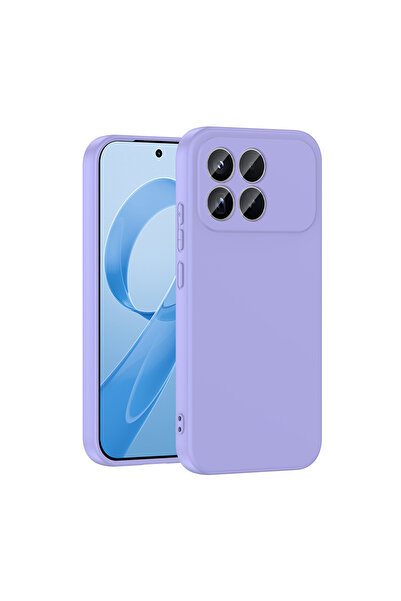 zore Poco F8 Pro Case Sys Mara Launch Cover - Lilac