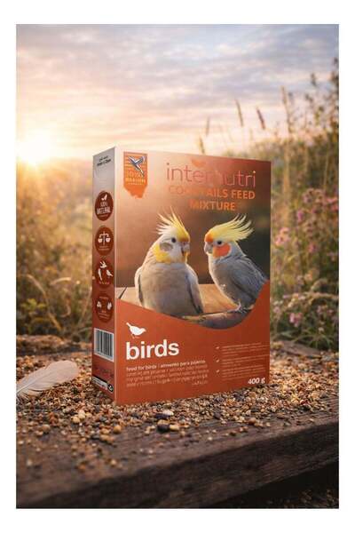 İnter Internetri Cockatiel Food Mix – Complete Seed Mix for Cockatiels – Natu...