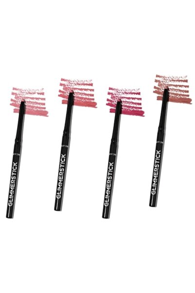 AVON Set of 4 Glimmerstick Lip Liner Pencils