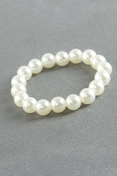 ZERO LAND Nrzsnt 10 mm Pearl Bracelet (185244) - White