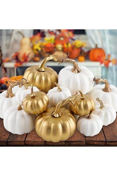 Benjia 16 decorațiuni de toamnă cu dovleci