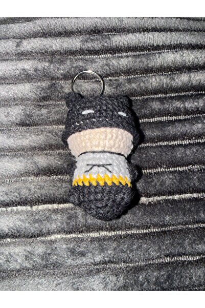 amigurumibaby باتمان أميجورومي سلسلة مفاتيح