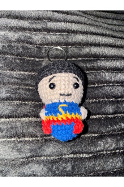 amigurumibaby سوبرمان أميجورومي سلسلة مفاتيح