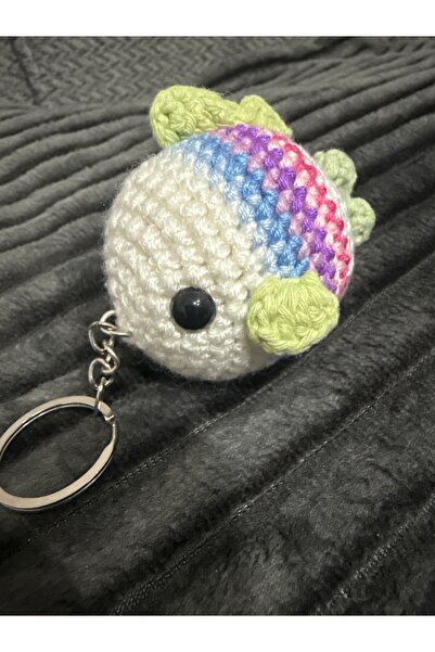 amigurumibaby أميجورومي السمكي سلسلة مفاتيح