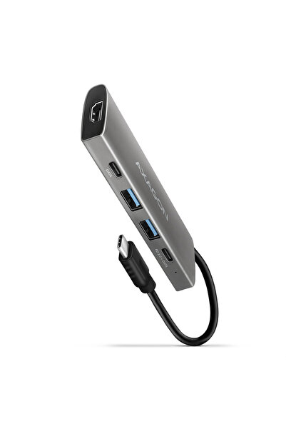 Axagon 2x USB-A + 2x USB-C + HDMI, hub, 10 Gbps