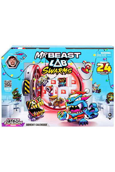 Moose Toys Ημερολόγιο Advent για τα Σμήνη του Εργαστηρίου Mr. Beast (20422)