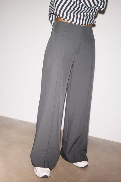 Stradivarius Kemerli smart pantolon