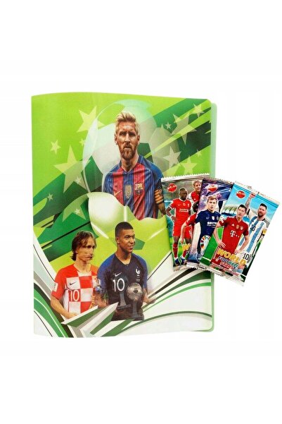 Rally World Football Stars Trading Cards Set - Collectible Cards for Kids
