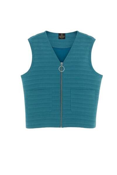 Espina Premium Men's Zippered Sleeveless Vest