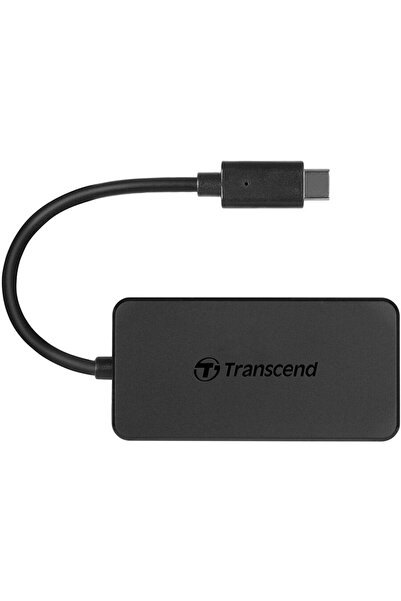Transcend HUB2C, hub USB (negru)