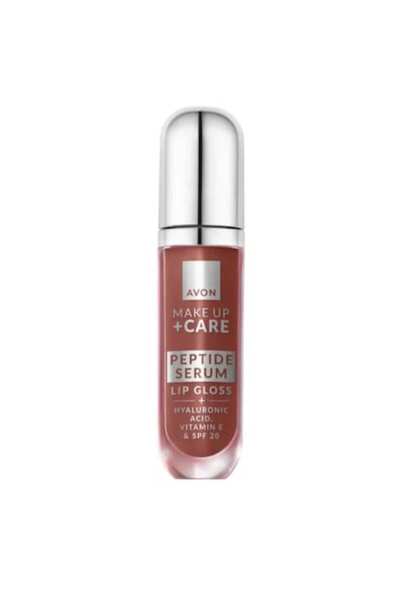 AVON Lip Gloss with Peptides Infused with MakeUp +Care Serum, Avon, Nourish N...