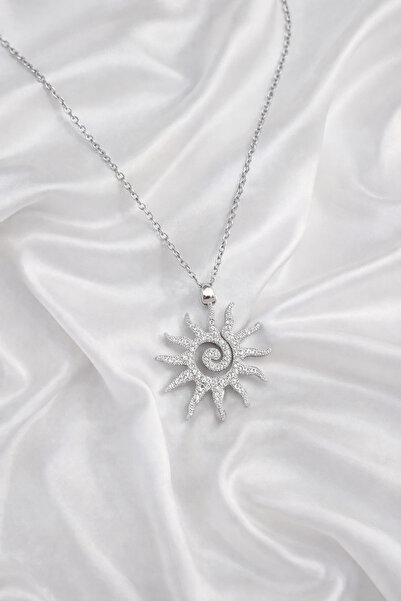 Mİ MİND Sun Steel Necklace