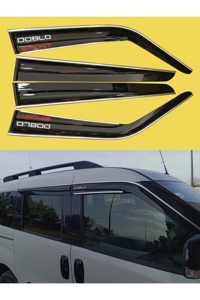 lina oto aksesuar Fiat Doblo 2010-2023 cam rüzgarlığı