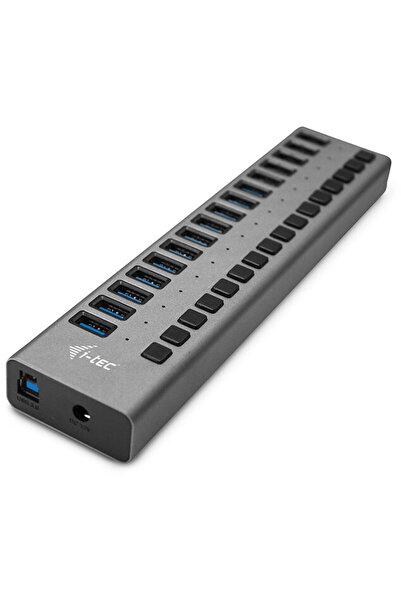 Other i-tec USB 3.0 HUB Charging 16Port + Power Adapter 90W, USB hub (Black)