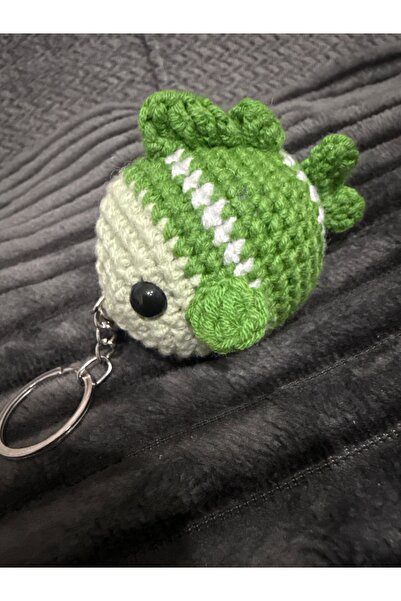 amigurumibaby أميجورومي السمكي سلسلة مفاتيح
