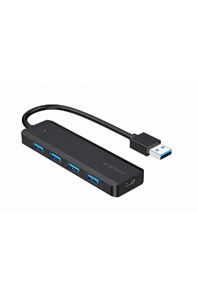 Gembird HUB extern porturi USB: USB-A 3.1 x 4, conectare prin USB-A 3.1, cabl...