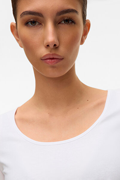 Vero Moda في ماكسي ماي إل إس سوفت لونج يو-نيك نوس