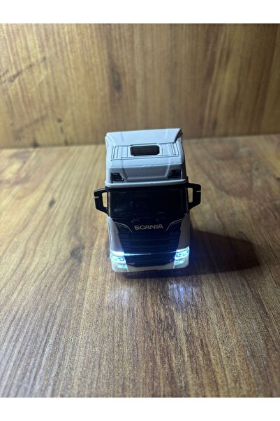 MEGOLA STORE Scania Kamyon Işıklı Model Metal Kasa Oyuncak Araba