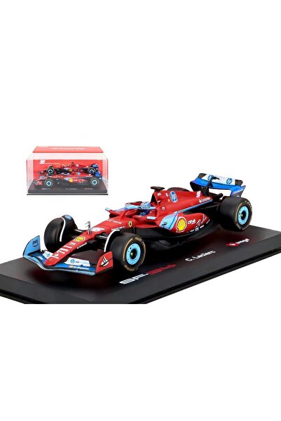 Bburago Collection Macheta auto Ferrari F1 SF-24 Charles Leclerc #16 Miami GP...
