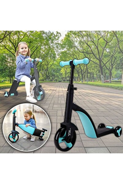 RABY Tricicletă 3 în 1 pentru copii