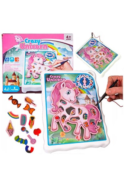 Rally Crazy Unicorn Electronic Board Game For Kids