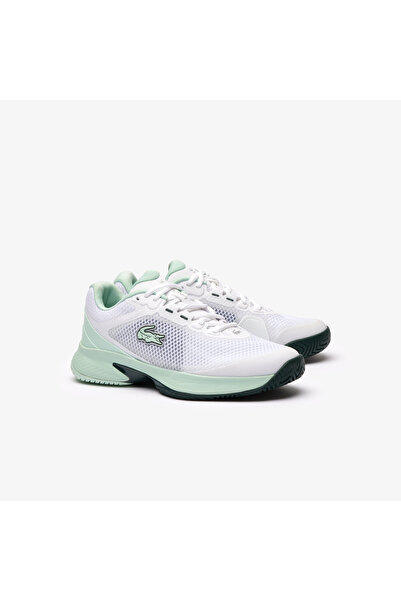 Lacoste سبورت تيك بوينت للنساء أبيض حذاء رياضي