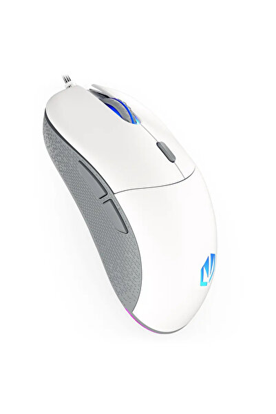 Endorfy Mouse GEM - Onyx,Alb, 8000 dpi, 6 butoane, optic