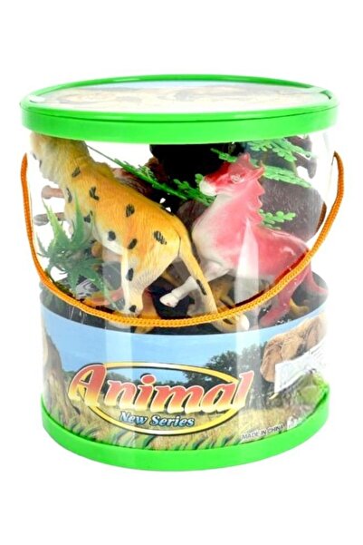 Rally مجموعة ألعاب حيوانات الغابة الصغيرة