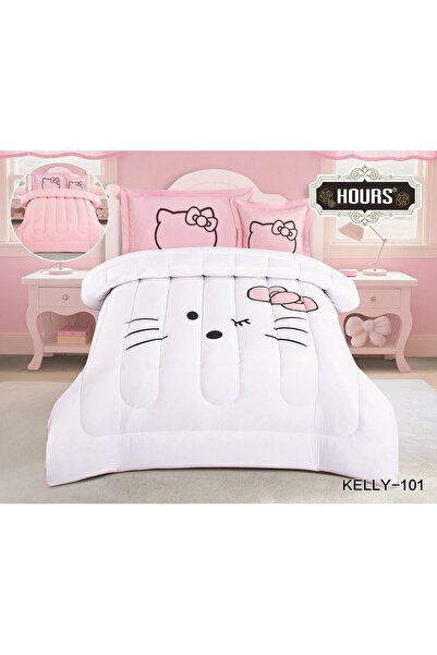 HOURS Summer children's bedding set with adorable designs, luxurious microfib...