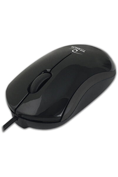 Titanum TM125K USB C, 1000 DPI, Negru