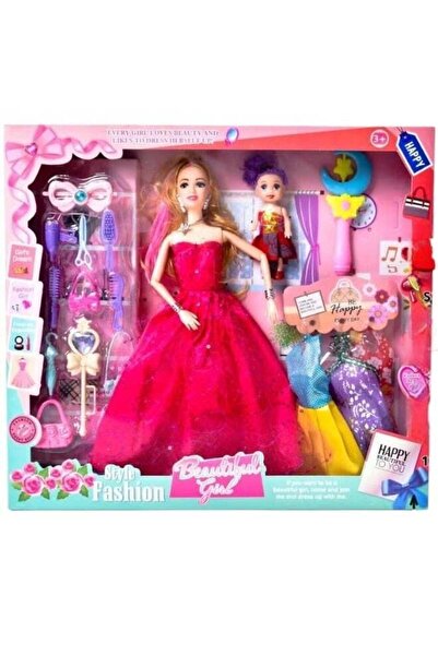 Rally دمية مرنة جميلة بفساتين عصرية وإكسسوارات رائعة