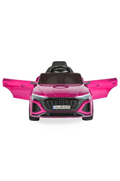 Audi Masina Electrica SQ8 e-tron Pink 12V, 3-6 ani, Telecomanda, Bluetooth, L...