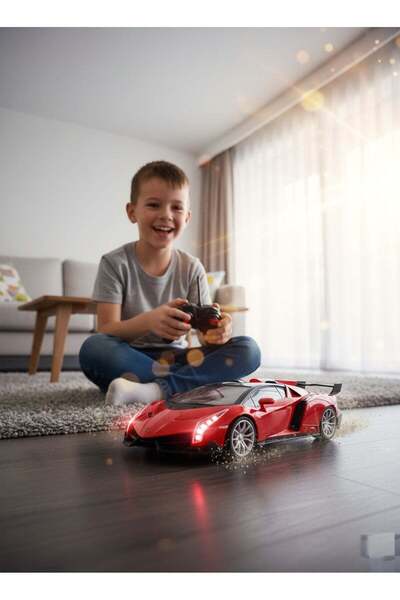 Rally سيارة رياضية للأطفال تعمل بجهاز تحكم عن بعد - لعبة سباق كهربائية مزودة ...