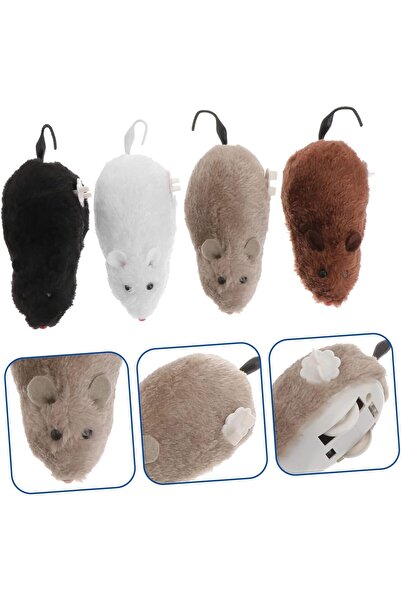 Melby لعبة قطط فأر قابلة للنفخ من القطيفة لعبة إبداعية