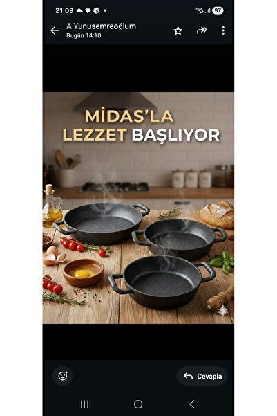 Midas 3-Pack Sahan Gray
