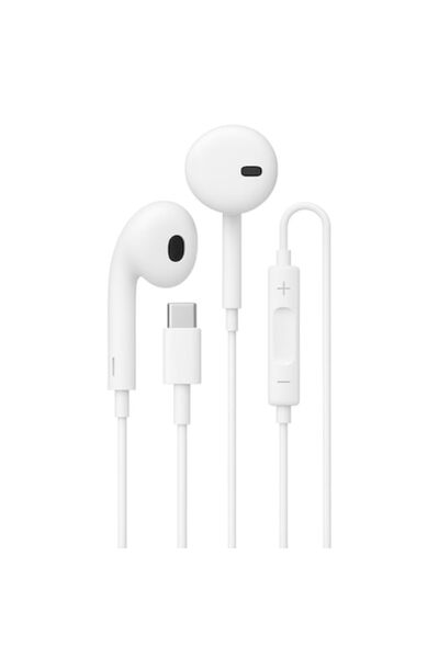 OEM Căști cu fără sârmă pentru iPhone 15/16/17, conector Type-C, 1 m, microfo...