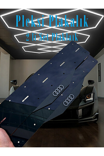 WOODDOOM Audi Pleksi Plakalık Özel Üretim