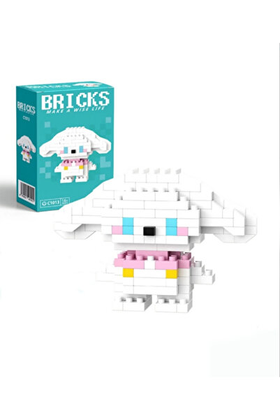 Balonsan White Dog Mini Building Toys