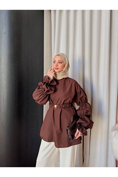 Hena Store Gold Belt Piece Women's Tunic